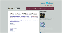 Desktop Screenshot of dnagroup.org