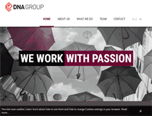 Tablet Screenshot of dnagroup.pl